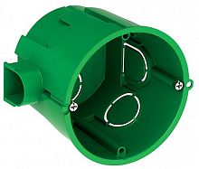 Коробка установочная Systeme Electric СП 68x60мм для сплошных стен зеленый ( Подрозетник ) картинка 
